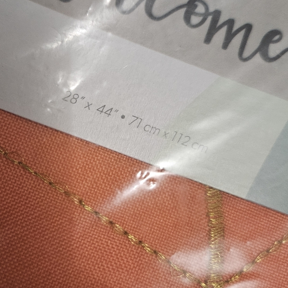 Evergreen Stacked Pumpkin Fall Decorative House Flag! - Picture 2 of 3